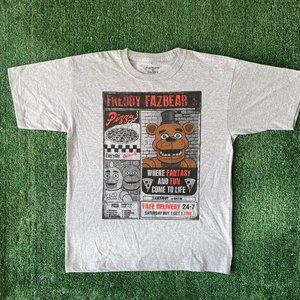 Five Nights At Freddy's Shirt Freddy Fazbear Horror Movie Tee